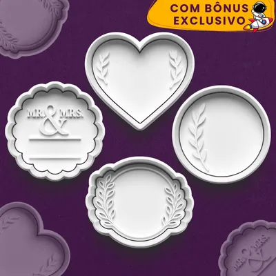 Kit Casamento Mr&Mrs